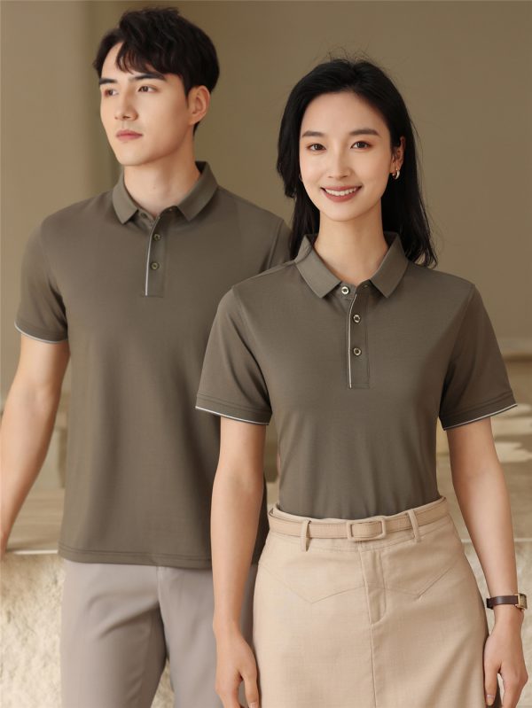 New Work Clothes Polo Shirt Ice Oxygen Series Team Clothes Work Clothes Corporate Culture Shirt Embroidery